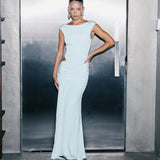 ISABEL Multiway Wrap Dress - Blue
