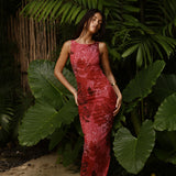 THE SECRET PRE-ORDER: GRACE The Ultra Mesh Maxi - Untamed Print