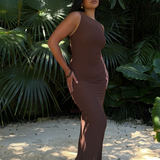 GRACE The Ultra Mesh Maxi - Chocolate Brown