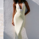 OLIVIA Shell Dress - Lemon